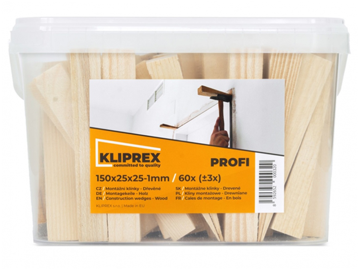 Klinky drevené SM Kliprex Klínky dřevěné SM