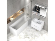 Ravak Umývadlo Classic II 80, s otvorom pre batériu, s prepadom