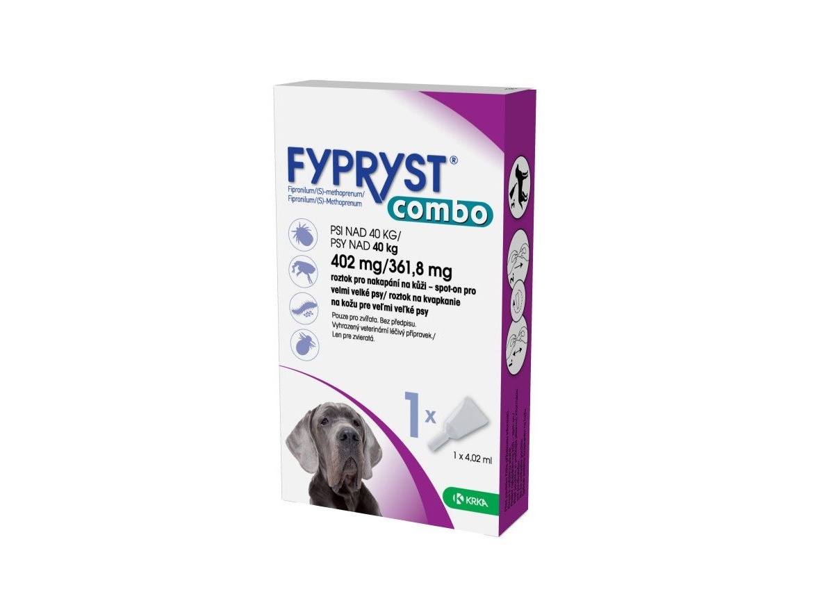 Scobax Fypryst Combo Spot-on Dog XL 402/361,8mg 1x4,02ml