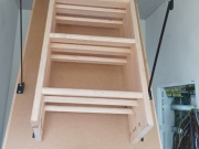 Montáže podkrovných schodov