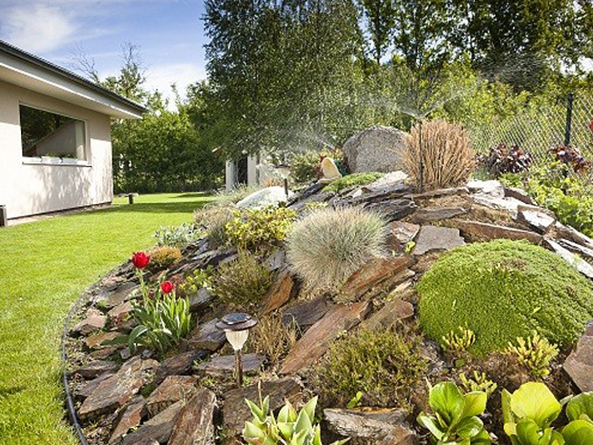 Neviditeľný obrubník Grate Garden Diamond