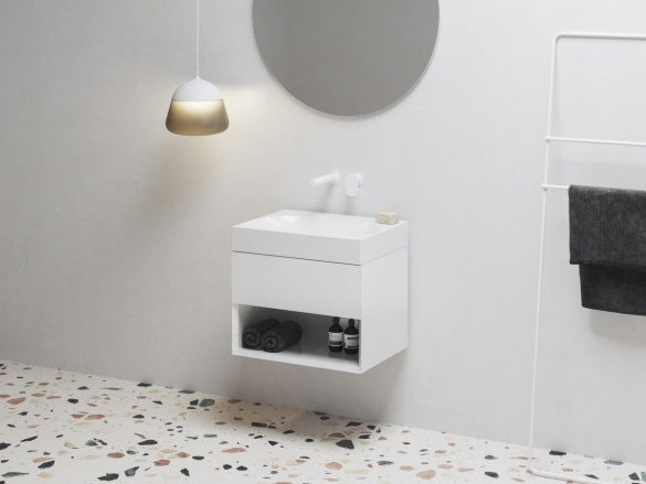 Ravak SD Lite 60 skrinka pod umývadlo Alabaster Pink