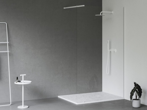Ravak Vanička Slate Pro 80x80 bílá matná