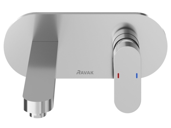 Ravak CR 019.20BL.O1 Umývadlová podomietková batéria vrátane R-boxu, čierna