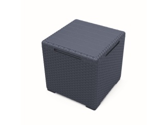 Nábytek –  Keter Zahradní stůl  Vigo grafitový s úložným prostorem