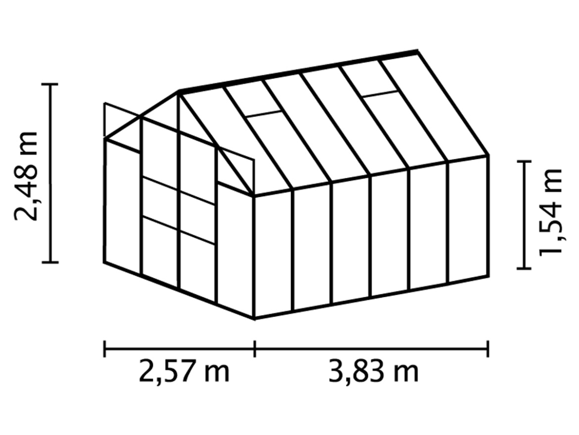 Skleník Vitavia Uranus Premium
