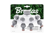Bradas Čtyřcestný rozdělovač Bradas White Line SOLID s ventily pro kohout 1" nebo 3/4"