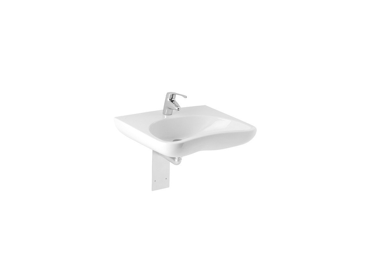 JIKA Umyvadlo zdravotní Mio 64x55 cm, s otvorem, bílé, na stěnu, bez přepadu, , H813714000104