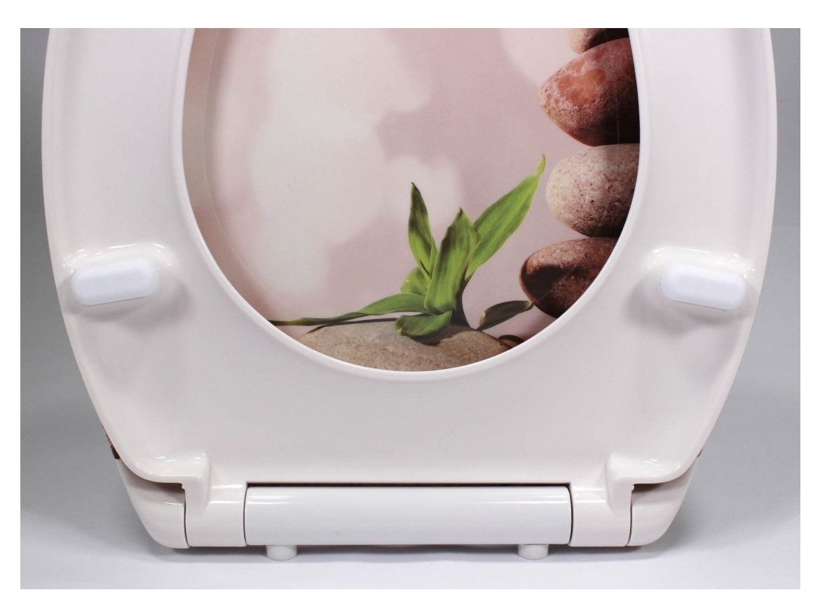 WC sedátka, záchodová prkna Schütte STONE PYRAMID| Duroplast, Soft Close