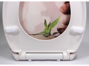 WC sedátka, záchodová prkna Schütte STONE PYRAMID| Duroplast, Soft Close