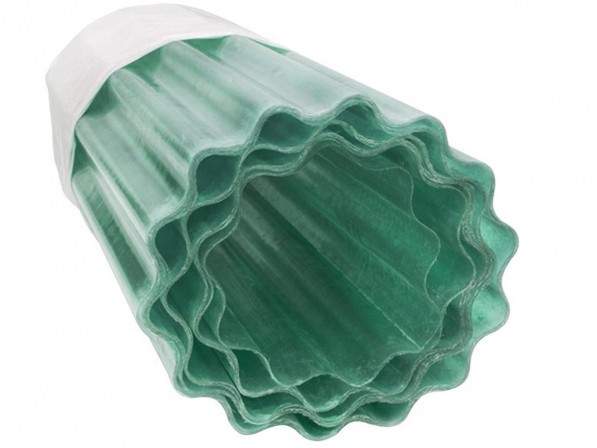 Sklolaminátová vlnitá rola Scobax PES