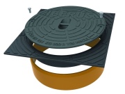 Hranatý poklop Heckl Iberus