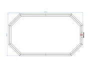 Zahradní bazén Tuindeco Cas Abou