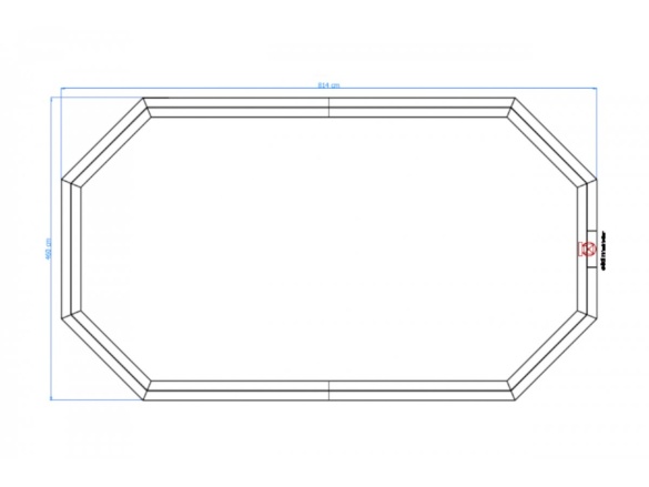 Zahradní bazén Tuindeco Cas Abou
