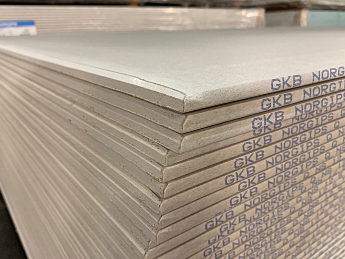 Stavebná sadrokartónová doska Norgips Q GKB 12,5 (A)