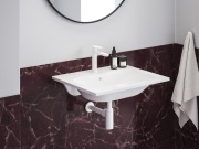 Ravak Umyvadlo Chrome Slim 70, s otvorem pro baterii, s přepadem