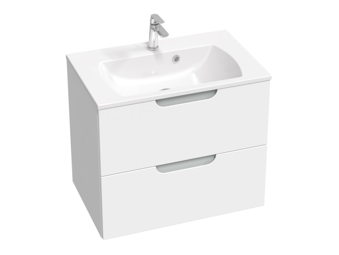 Ravak SD Classic II 80 skříňka pod umyvadlo bílá/šedá