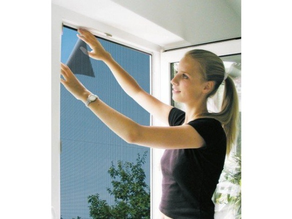 Scobax Síť do okna proti hmyzu na suchý zip