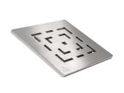 Chuděj ND-Mřížka nerez pro nástavec 100 × 100 mm