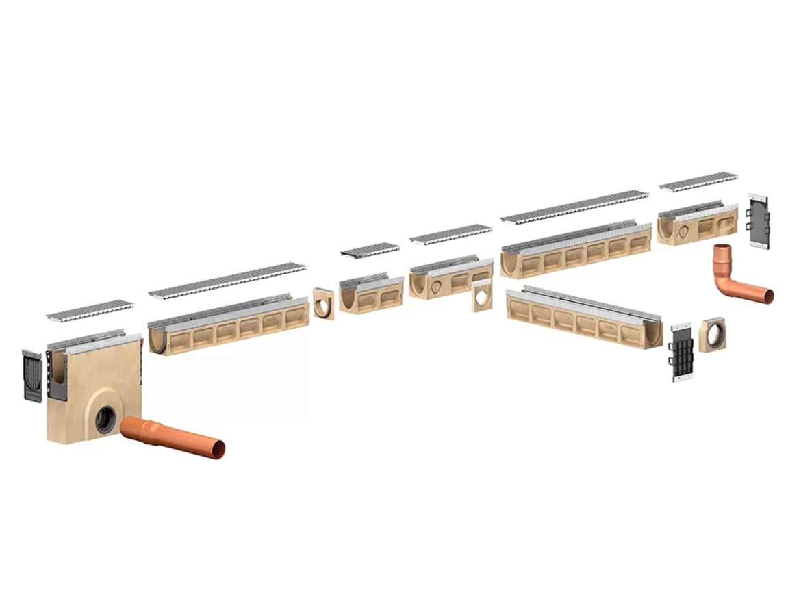 Adaptér pro změnu toku ACO MultiDrain V200