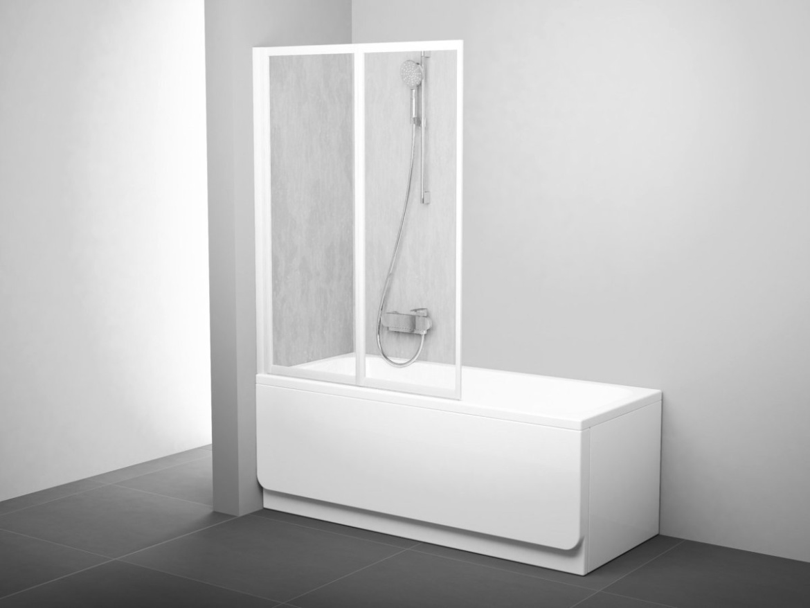 Ravak VS2 105, biela+rain