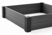 Emelt virágágyás Keter Vyvýšený záhon  Vista Modular Garden Bed šedý