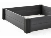 Emelt virágágyás Keter Vyvýšený záhon  Vista Modular Garden Bed šedý