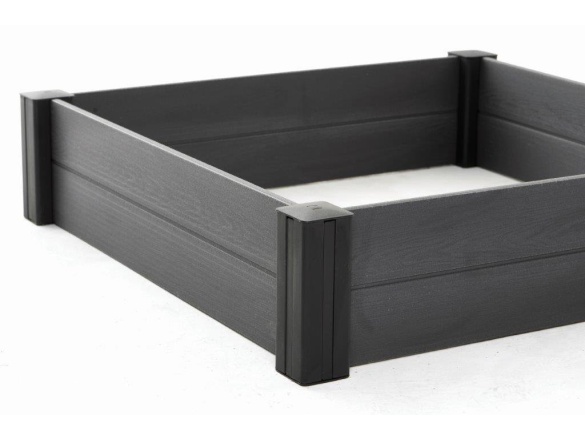 Emelt virágágyás Keter Vyvýšený záhon  Vista Modular Garden Bed šedý