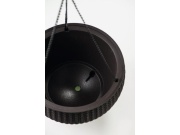 Keter Květináč  Hanging Sphere whiskey hnědý