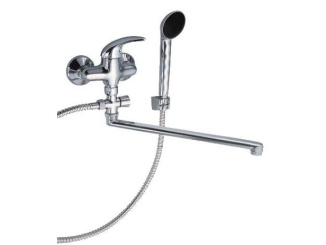 Vodovodní baterie – Novaservis Umyvadlová paneláková baterie Metalia 55 100 mm, chrom, nástěnná, s příslušenstvím, 55073,0