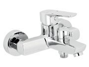 Novaservis Vanová baterie Metalia 58 150 mm, chrom, nástěnná, bez příslušenství,  58020/1,0