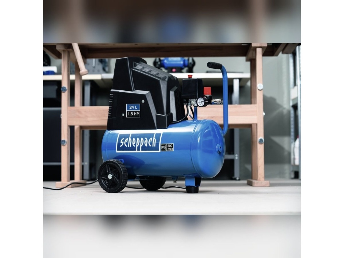 Bezolejový kompresor 24 l Scheppach HC 30 OX