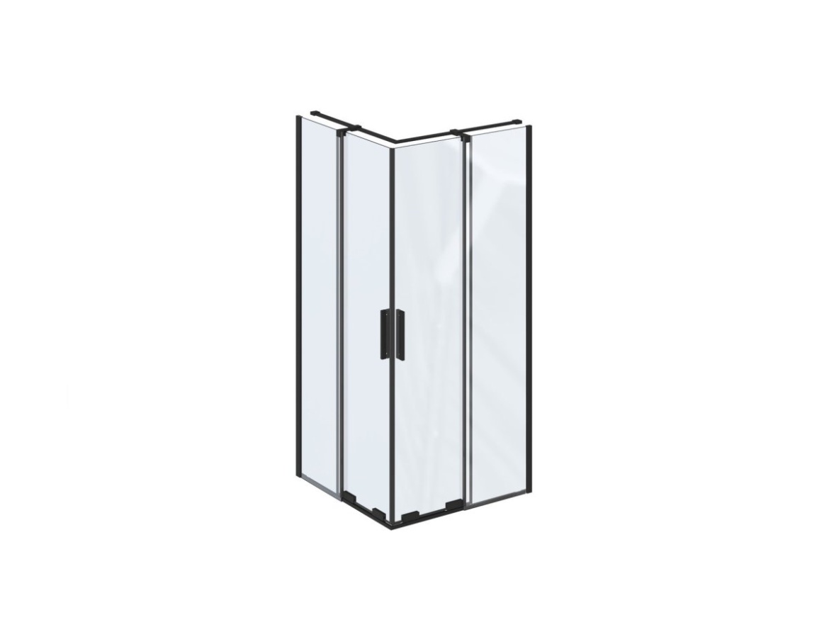 Ravak RORV2 80x80, černá+transparent