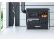 Szilárd tüzelésű tűzhely Abc Concept 2 Air 12kW INOX