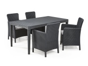 Keter Zahradní stůl Girona - 160 x 90 x 74 cm - grafitový