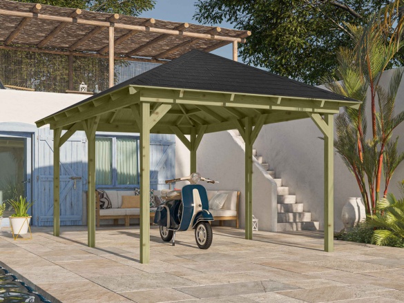 Záhradný altánok Karibu Perida Plus