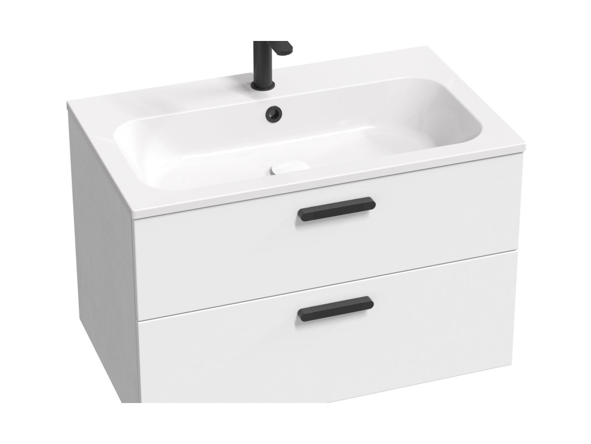 Ravak Umyvadlo Chrome Slim 60, s otvorem pro baterii, s přepadem