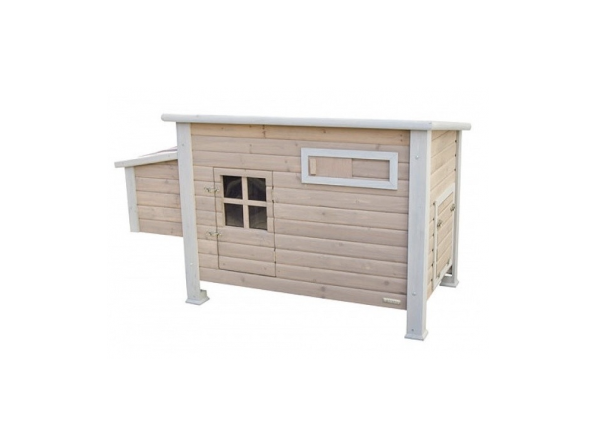 Kurník Scobax Dřevěný kurník PORTO-EMMA, 1460x740x800 mm