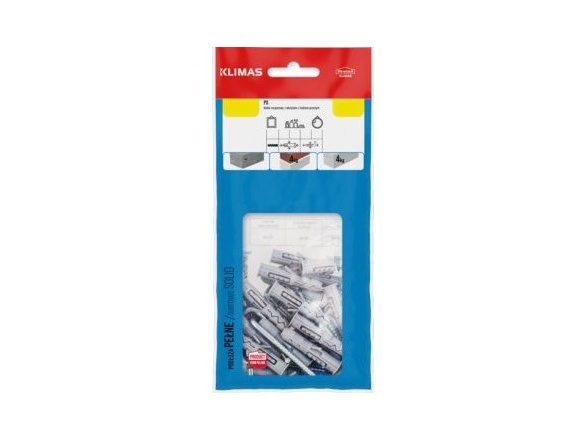 Hm. univ. s rovným hákem průměr 8 sáček Klimas Wkręt-met HMOŽDINKA UNIVERZÁLNÍ S ROVNÝM NEBO KRUHOVÝM HÁKEM - SÁČEK