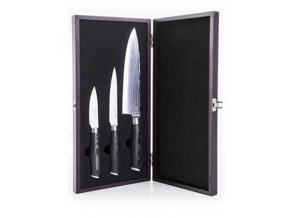 G21 Sada nožů  Gourmet Damascus small box 3 ks