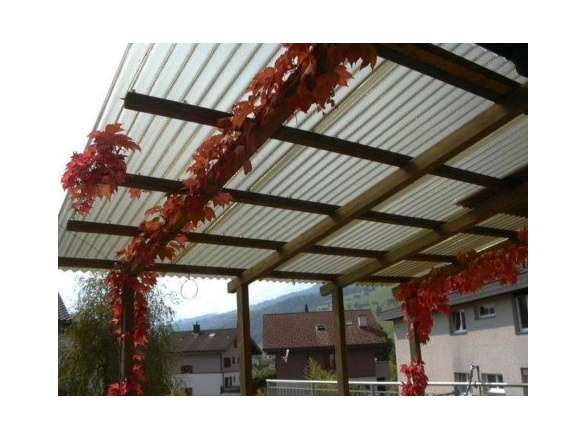 Polykarbonátová vlnitá deska  WBH STRONG - bronz Covernit Vlnitý polykarbonát WBH Strong bronz