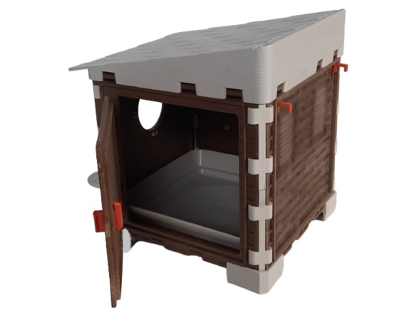 Scobax Ptačí hnízdo Leganest, 22x22x26 cm – Flexibilní domov pro ptáky i menší domácí mazlíčky