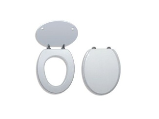 WC, bidety a pisoáry –  Novaservis WC sedátko s poklopem, bílé,  WC/BILA