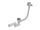 Ravak Vaňový sifón s napúšťaním cez prepad 57 ClickClack H/K, chróm