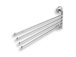 Koupelnový nábytek –  Novaservis Držák ručníků čtyřramenný Metalia 11, chrom, , 0146,0
