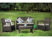 Keter Zahradní set  TARIFA Lounge set - hnědá / béžová
