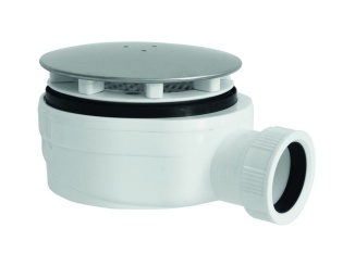 Kiegészítők –  Lansanit Vaničkový sifon 90, odpad 40 mm, chrom,  LITEX-SIFON-90EN