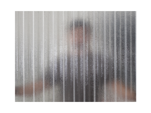 Covernit Trapézový polykarbonát čirý s hrubou strukturou