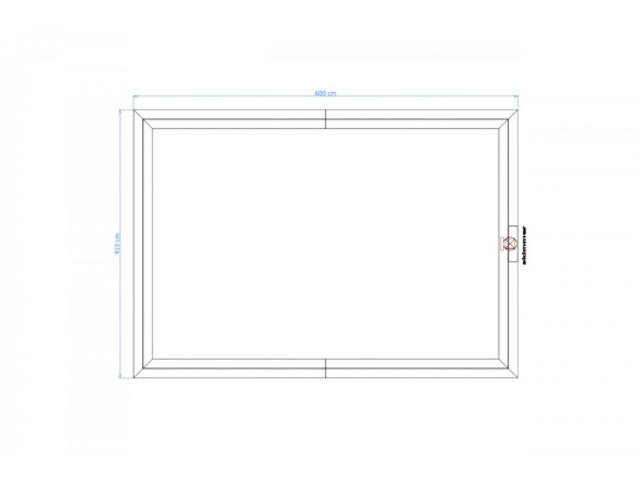 Zahradní bazén Tuindeco Playa Lagun
