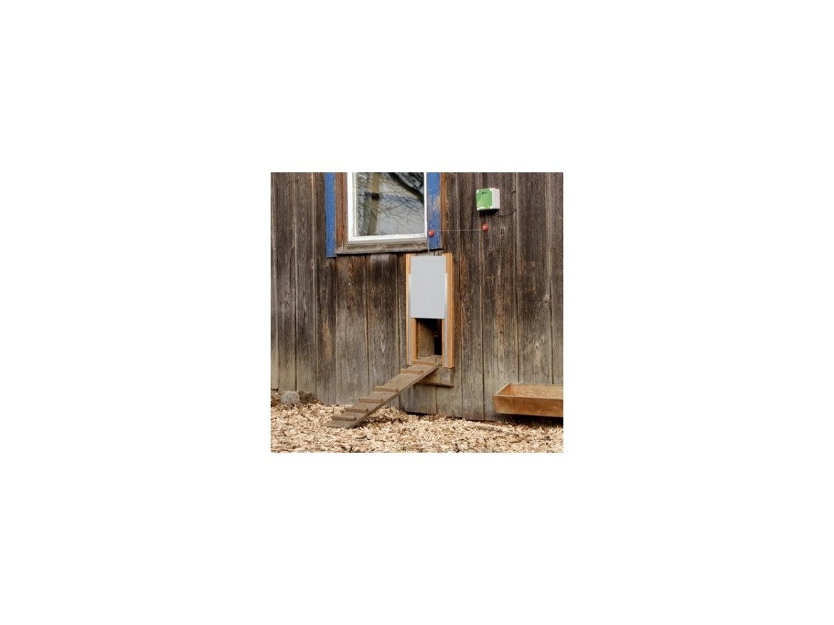 Scobax Automatické otevírání a zavírání kurníku KERBL